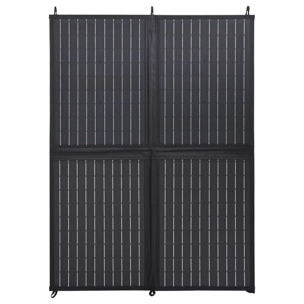 vidaXL Pannello Solare Carica Batteria Pieghevole 100W 12V