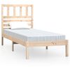 vidaXL Giroletto in Legno Massello di Pino 100x200 cm