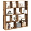 vidaXL Libreria Legno Antico 132x29x141,5 cm in Legno Multistrato