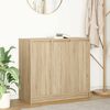 vidaXL Credenza Rovere Sonoma 85x34x76 cm in Legno Multistrato