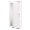 vidaXL Porta Ingresso Bianca 108x208 cm in PVC