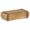 vidaXL Vassoio 4 pcs Marrone 30 x 15 x 9 cm Legno Recuperato Massello