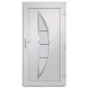 vidaXL Porta Ingresso Antracite 98x190 cm in PVC