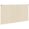 Vetrina a muro Beige 98 x 4,5 x 55 cm Legno multistrato