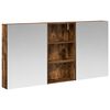 vidaXL Set di Armadi da Bagno 3 pz 140 x 14,5 x 70 cm
