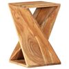 vidaXL Tavolino 35x35x55 cm in Legno Massello di Acacia