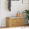 vidaXL Panca da Corridoio SANDNES 87x40x50 cm Legno Massello di Pino