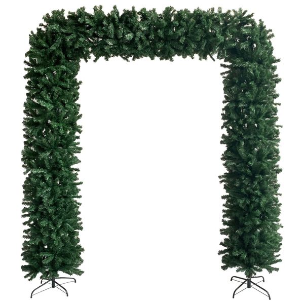 vidaXL Arco ad Albero di Natale Verde 240 cm