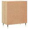 vidaXL Credenza Rovere Sonoma 60x35x70 cm in Legno Multistrato