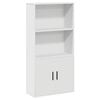 vidaXL Libreria Bianca 60x24x120 cm in Legno Multistrato