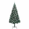 vidaXL Albero di Natale artificiale con 300 LED Verde 240 cm