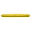 vidaXL Cuscino per Schiena Giallo Chiaro 160 x 19 x 50 cm Tessuto