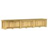 vidaXL Fioriera Rialzata 291x50x50 cm in Legno di Pino Impregnato