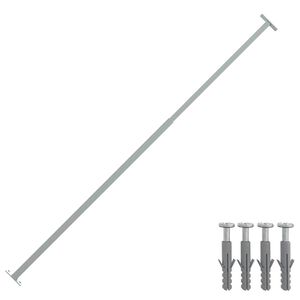 vidaXL Barra di Sicurezza per Finestra Regolabile 710-1200 mm