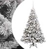 vidaXL Albero di Natale Artificiale con Palline 120 cm 150 LED