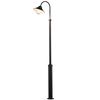 KONSTSMIDE Lampada da Terra Vega Nero Opaco