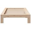 vidaXL Letto senza Materasso 90x200 cm in Legno Massello di Pino