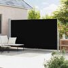vidaXL Tenda Laterale Retrattile per Patio 200x500 cm Nera