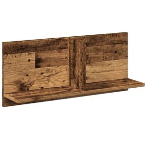 vidaXL Mobile a Parete 70x16,5x30 cm Legno Antico in Legno Multistrato