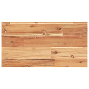 vidaXL Piano Tavolo Rettangolare 40x20x2cm in Legno Massello di Acacia