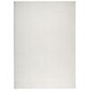vidaXL Tappeto IZA a Pelo Corto Aspetto Scandinavo Crema 160x230 cm