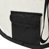 vidaXL Box per Cani Pieghevole con Borsa Trasporto Nero 125x125x61 cm