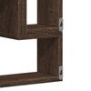 vidaXL Mensola a Muro Rovere Marrone 96x12x64 cm in Legno Multistrato