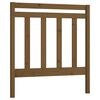 vidaXL Testiera per Letto Ambra 95x4x100 cm in Legno Massello di Pino