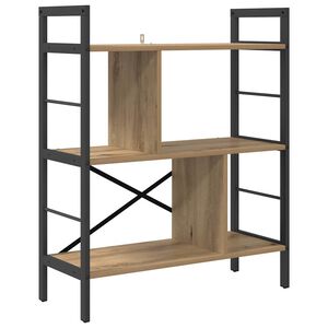 vidaXL Libreria 5 livelli 75 x 30 x 91 cm Legno ingegnerizzato