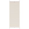 vidaXL Tenda pliss&egrave; 40x100cm Crema