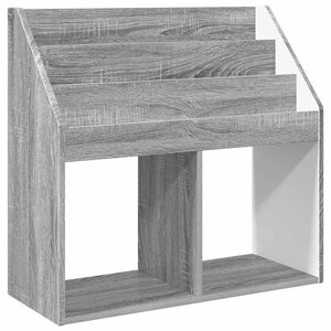 vidaXL Libreria per Bambini Grigio Sonoma 72,5 x 29,5 x 69 cm