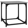 vidaXL Tavolino Grigio Sonoma 40x40x40 cm in Legno Multistrato