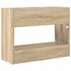 vidaXL Supporto per Ombrellone Rovere Sonoma 65 x 24 x 50 cm