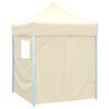 vidaXL Tenda Party Crema 200 x 200 x 315 cm Tessuto Oxford