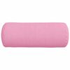 vidaXL Cuscini a rullo 2 pcs Rosa Ø 15 x 40 cm Tessuto