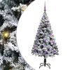 vidaXL Albero di Natale artificiale con 150 LED Bianco 150 cm