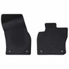 vidaXL Tappetino per Auto 2 pcs Nero adatto per VW CADDY 2020- Gomma