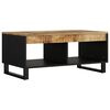 vidaXL Tavolino da Salotto 90x50x40 cm in Legno Massello di Mango