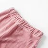 Pantaloni per Bambini in Velluto a Coste Rosa Chiaro 140
