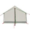 vidaXL Tenda da Campeggio per 2 Persone Verde Impermeabile