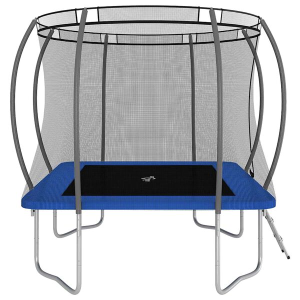 vidaXL Set Trampolino Rettangolare 335x244x90 cm 150 kg