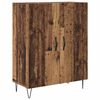 vidaXL Credenza Legno vecchio 69,5 x 34 x 180 cm Legno multistrato