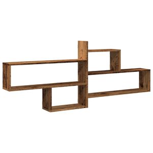vidaXL Mensola a Parete Legno Antico 167,5x18x68 cm in Truciolato