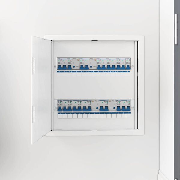 vidaXL Pannelli di Accesso Bianco 40 x 40 cm Plastica ABS