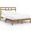 vidaXL Giroletto senza Materaso Ambra in Legno Massello 140x190 cm