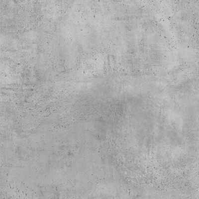 vidaXL Comodino Pensile Grigio Cemento 40x31x27cm in Legno Multistrato