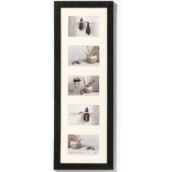 Walther Design Cornice per Foto Home 5x10x15 cm Nera