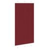 vidaXL Tenda Plissettata Rosso Bordeaux 110x200 cm Larghezza Tessuto