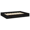 vidaXL Cuccia per Cani Nera 71,5x54x9 cm in Legno Massello di Pino