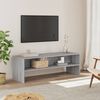 vidaXL Mobile Porta TV Grigio Sonoma 120x40x40 cm in Legno Multistrato